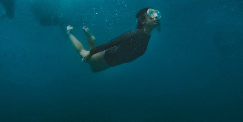 Philippines Diving - Person Underwater