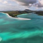 Barrier Reef - Hill inlet from above at high tide