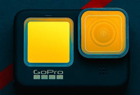 GoPro Hero9 - A Close-Up Shot of a GoPro Hero9