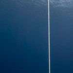Conservation Diving - Full body of sporty male swimmer in black swimsuit diving in deep turquoise water of magnificent ocean